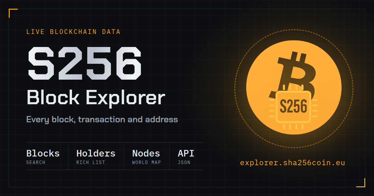 S256 Block Explorer